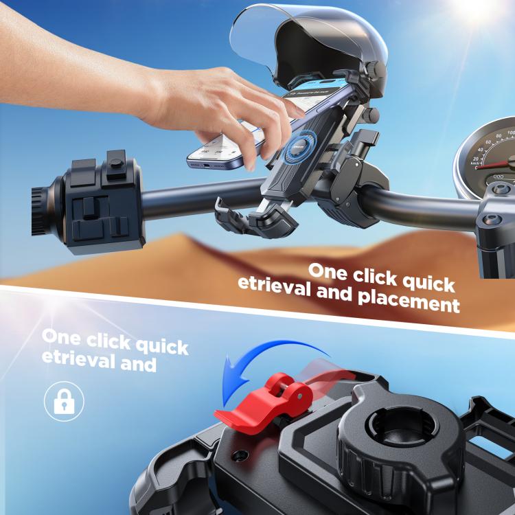 Supporto per telefono da bicicletta con parasole JOYROOM JR-ZS526, JR-ZS526
