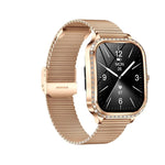 QS01 Smartwatch da 1,75 pollici, supporta il monitoraggio della frequenza cardiaca, della pressione sanguigna e dell'ossigeno nel sangue.