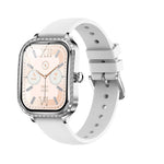 QS01 Smartwatch da 1,75 pollici, supporta il monitoraggio della frequenza cardiaca, della pressione sanguigna e dell'ossigeno nel sangue.
