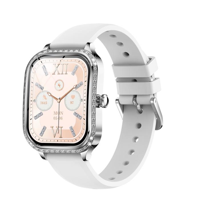 QS01 Smartwatch da 1,75 pollici, supporta il monitoraggio della frequenza cardiaca, della pressione sanguigna e dell'ossigeno nel sangue.