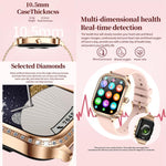 QS01 Smartwatch da 1,75 pollici, supporta il monitoraggio della frequenza cardiaca, della pressione sanguigna e dell'ossigeno nel sangue.