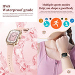 QS01 Smartwatch da 1,75 pollici, supporta il monitoraggio della frequenza cardiaca, della pressione sanguigna e dell'ossigeno nel sangue.