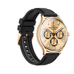 Smartwatch QS36 da 1,43 pollici, supporta il monitoraggio della frequenza cardiaca, della pressione sanguigna, dell'ossigeno nel sangue e del ciclo fisiologico femminile.