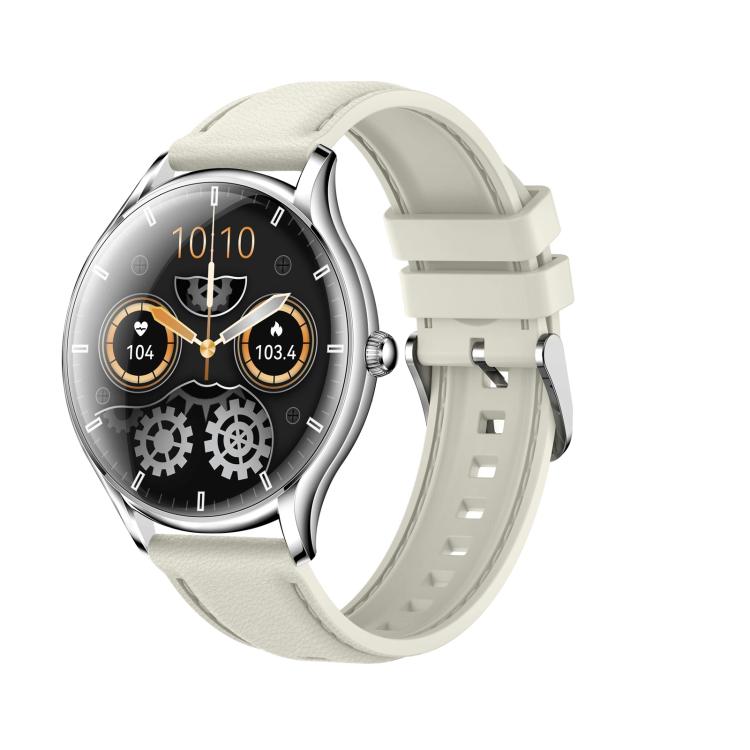 Smartwatch QS36 da 1,43 pollici, supporta il monitoraggio della frequenza cardiaca, della pressione sanguigna, dell'ossigeno nel sangue e del ciclo fisiologico femminile.