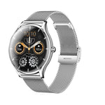 Smartwatch QS36 da 1,43 pollici, supporta il monitoraggio della frequenza cardiaca, della pressione sanguigna, dell'ossigeno nel sangue e del ciclo fisiologico femminile.