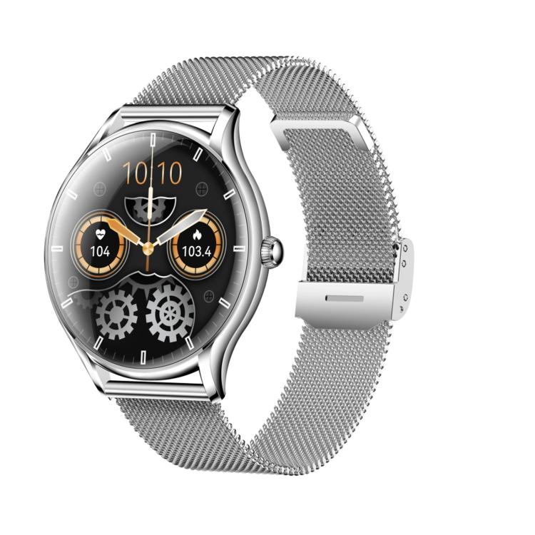 Smartwatch QS36 da 1,43 pollici, supporta il monitoraggio della frequenza cardiaca, della pressione sanguigna, dell'ossigeno nel sangue e del ciclo fisiologico femminile.