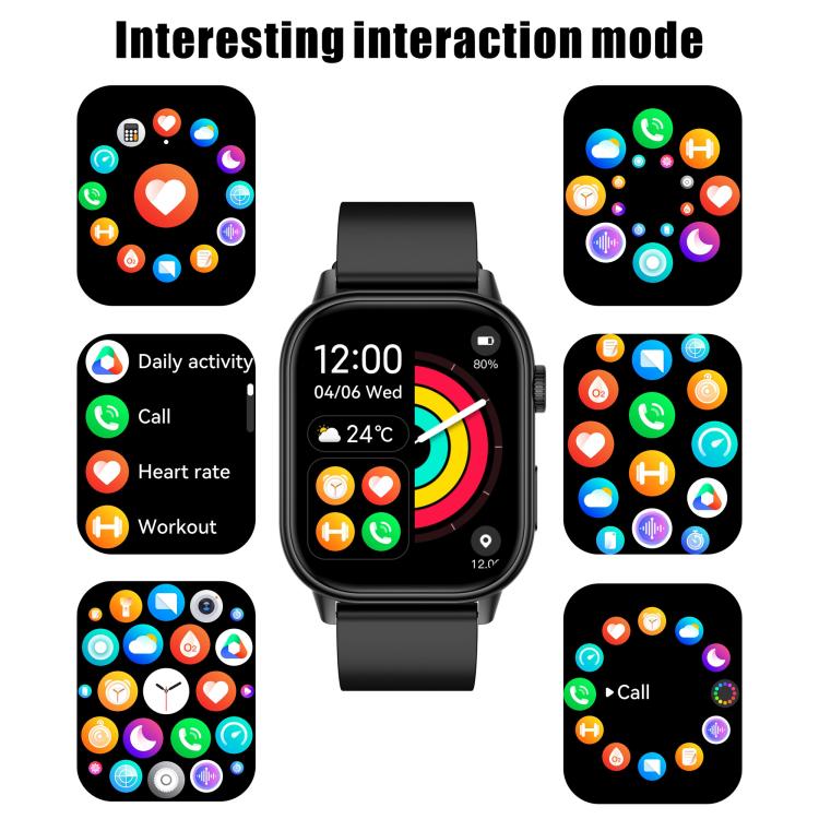 Smartwatch sportivo QX17 da 2,01 pollici con display IPS e GPS/bussola integrati, ideale per attività all'aperto.