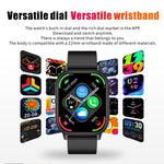 Smartwatch sportivo QX17 da 2,01 pollici con display IPS e GPS/bussola integrati, ideale per attività all'aperto.