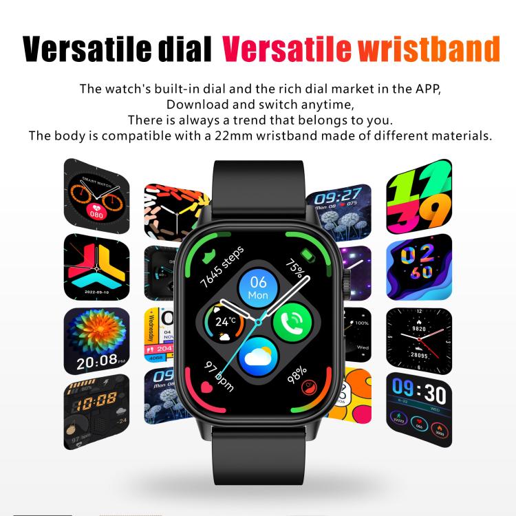 Smartwatch sportivo QX17 da 2,01 pollici con display IPS e GPS/bussola integrati, ideale per attività all'aperto.