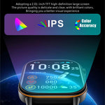 Smartwatch sportivo QX17 da 2,01 pollici con display IPS e GPS/bussola integrati, ideale per attività all'aperto.