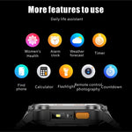 Smartwatch sportivo GPS QX18 con display da 2,01 pollici e cardiofrequenzimetro integrato, ideale per attività all'aperto.