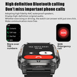 Smartwatch sportivo GPS QX18 con display da 2,01 pollici e cardiofrequenzimetro integrato, ideale per attività all'aperto.