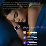 Smartwatch sportivo T15 con display TFT da 1,83 pollici, certificazione IP67 e monitoraggio della salute integrato.