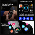 Smartwatch sportivo T15 con display TFT da 1,83 pollici, certificazione IP67 e monitoraggio della salute integrato.