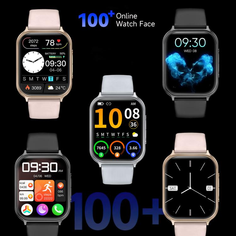 Smartwatch sportivo T15 con display TFT da 1,83 pollici, certificazione IP67 e monitoraggio della salute integrato.
