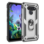 Custodia protettiva antiurto in TPU + PC con supporto girevole a 360 gradi, For LG Aristo 2, For LG Aristo 5, For Xiaomi Redmi K20, For LG K30, For LG K40, For LG K50 & Q60