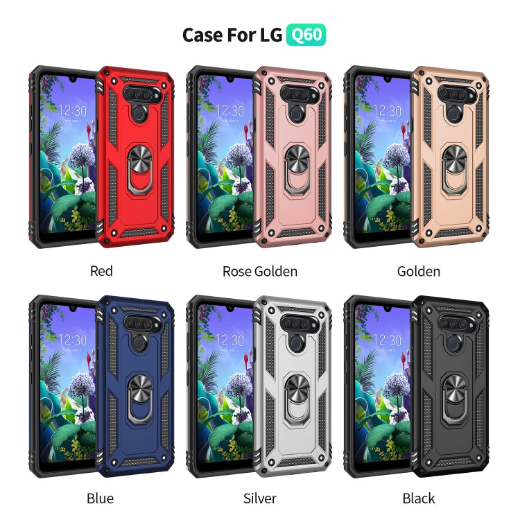 Custodia protettiva antiurto in TPU + PC con supporto girevole a 360 gradi, For LG Aristo 2, For LG Aristo 5, For Xiaomi Redmi K20, For LG K30, For LG K40, For LG K50 & Q60