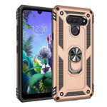 Custodia protettiva antiurto in TPU + PC con supporto girevole a 360 gradi, For LG Aristo 2, For LG Aristo 5, For Xiaomi Redmi K20, For LG K30, For LG K40, For LG K50 & Q60