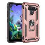 Custodia protettiva antiurto in TPU + PC con supporto girevole a 360 gradi, For LG Aristo 2, For LG Aristo 5, For Xiaomi Redmi K20, For LG K30, For LG K40, For LG K50 & Q60