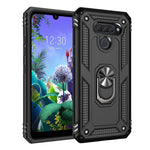 Custodia protettiva antiurto in TPU + PC con supporto girevole a 360 gradi, For LG Aristo 2, For LG Aristo 5, For Xiaomi Redmi K20, For LG K30, For LG K40, For LG K50 & Q60