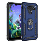 Custodia protettiva antiurto in TPU + PC con supporto girevole a 360 gradi, For LG Aristo 2, For LG Aristo 5, For Xiaomi Redmi K20, For LG K30, For LG K40, For LG K50 & Q60