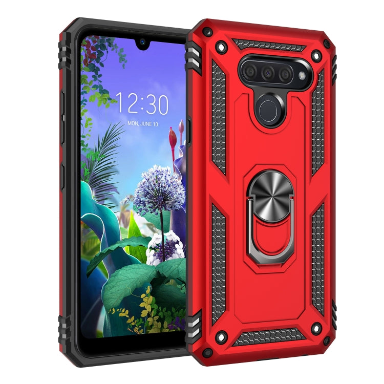 Custodia protettiva antiurto in TPU + PC con supporto girevole a 360 gradi, For LG Aristo 2, For LG Aristo 5, For Xiaomi Redmi K20, For LG K30, For LG K40, For LG K50 & Q60