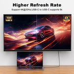 Cavo Type-C a HDMI e Type-C 4K 30Hz 2m Onten UC956