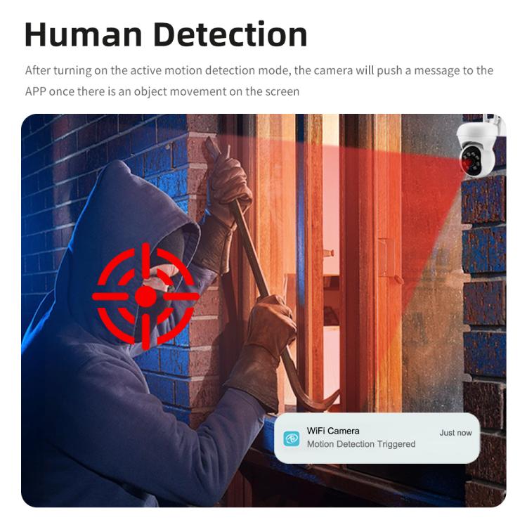 Telecamera di sorveglianza impermeabile panoramica a 360 gradi K21 1080P, K21