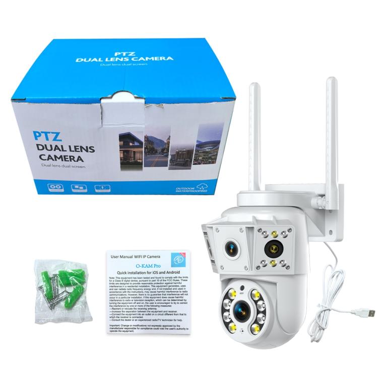 Telecamera di sorveglianza K30 1080P con 3 schermi, K30