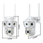 Telecamera di sorveglianza K30 1080P con 3 schermi, K30