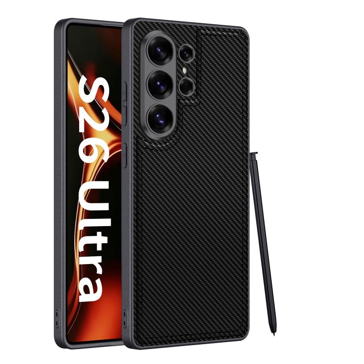 Custodia per telefono GKK con finitura effetto pelle metallizzata e cuciture a vista., For Samsung Galaxy S26 Ultra 5G