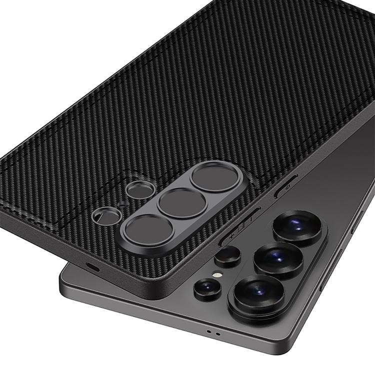 Custodia per telefono GKK con finitura effetto pelle metallizzata e cuciture a vista., For Samsung Galaxy S26 Ultra 5G