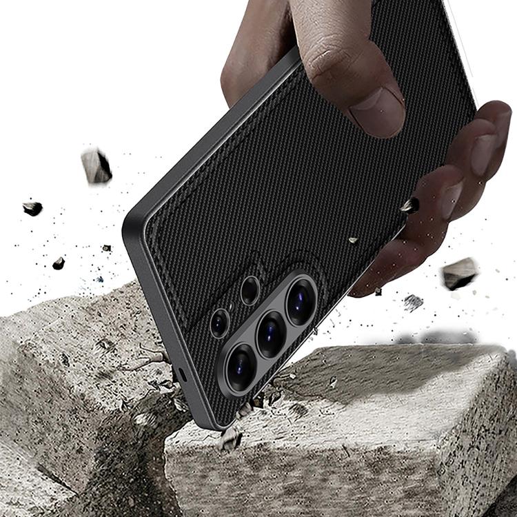 Custodia per telefono GKK con finitura effetto pelle metallizzata e cuciture a vista., For Samsung Galaxy S26 Ultra 5G