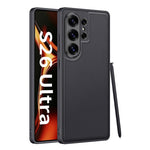 Custodia per telefono GKK con finitura effetto pelle metallizzata e cuciture a vista., For Samsung Galaxy S26 Ultra 5G