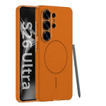Custodia per telefono GKK Four Curves in ecopelle con anello magnetico sottile e copertura completa, For Samsung Galaxy S26 Ultra 5G