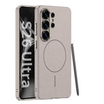 Custodia per telefono GKK Four Curves in ecopelle con anello magnetico sottile e copertura completa, For Samsung Galaxy S26 Ultra 5G