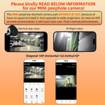Videocitofono WiFi con schermo HD da 4,3 pollici, microonde, radar e rilevamento di movimento, spioncino RH-PD9., RH-PD9