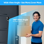 Videocitofono WiFi con schermo HD da 4,3 pollici, microonde, radar e rilevamento di movimento, spioncino RH-PD9., RH-PD9