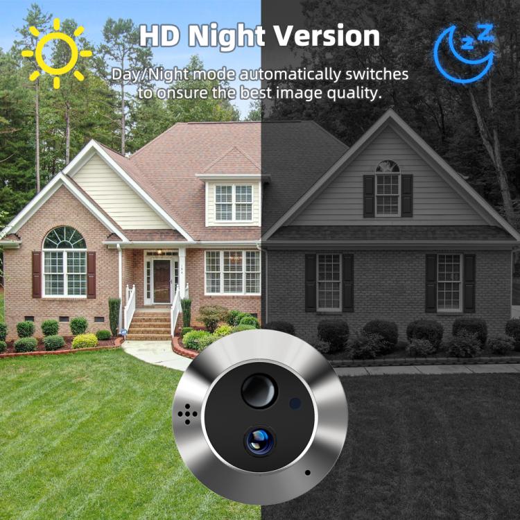 Videocitofono intelligente WiFi RH-PD6-I con schermo HD da 4,3 pollici e rilevamento di movimento., RH-PD6-I