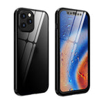 Custodia magnetica in vetro temperato per iPhone 12 e 12 Pro Max