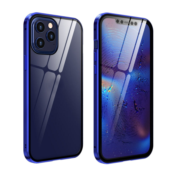 Custodia magnetica in vetro temperato per iPhone 12 e 12 Pro Max