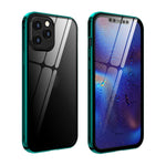 Custodia magnetica in vetro temperato per iPhone 12 e 12 Pro Max