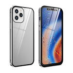 Custodia magnetica in vetro temperato per iPhone 12 e 12 Pro Max