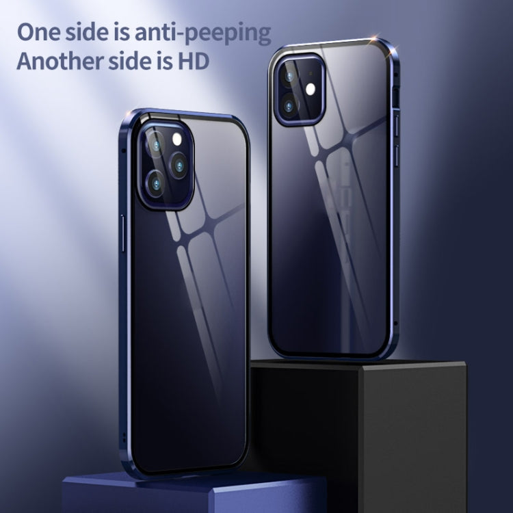 Custodia magnetica in vetro temperato per iPhone 12 e 12 Pro Max