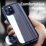 Custodia magnetica in vetro temperato per iPhone 12 e 12 Pro Max