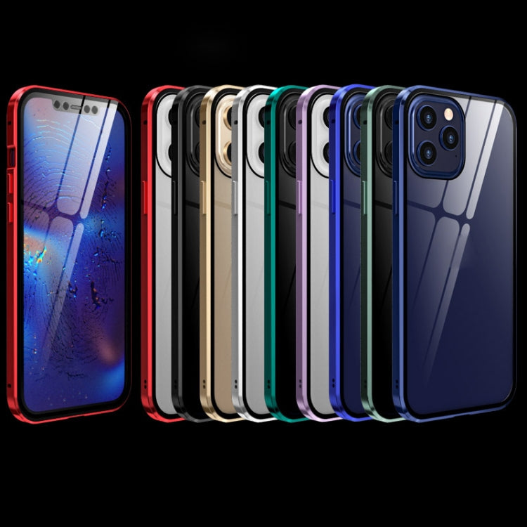 Custodia magnetica in vetro temperato per iPhone 12 e 12 Pro Max