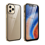 Custodia magnetica in vetro temperato per iPhone 12 e 12 Pro Max