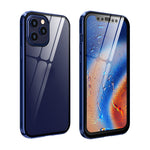 Custodia magnetica in vetro temperato per iPhone 12 e 12 Pro Max