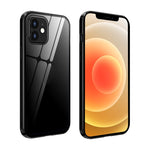 Custodia magnetica in vetro temperato per iPhone 12 e 12 Pro Max