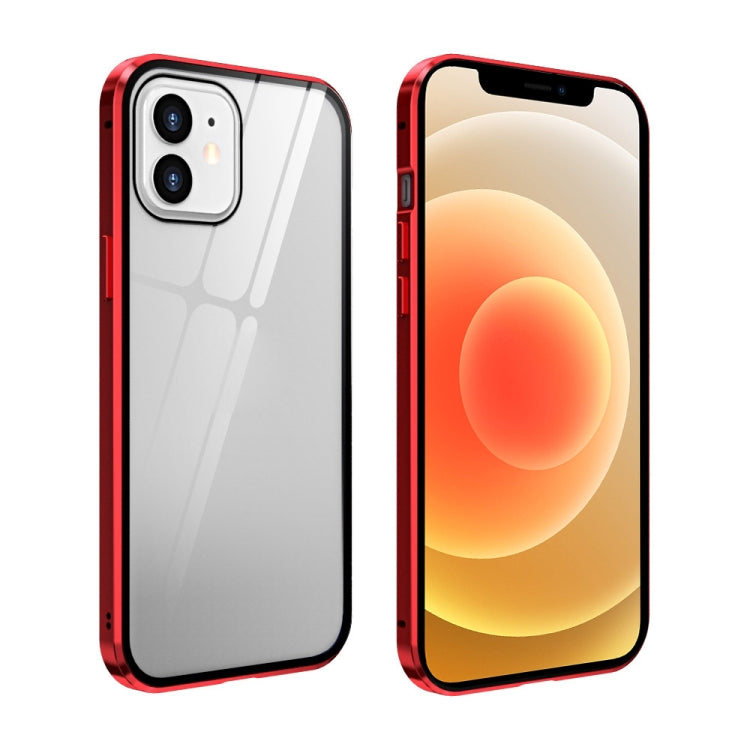 Custodia magnetica in vetro temperato per iPhone 12 mini